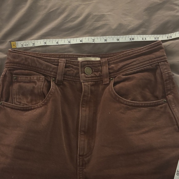 EUC Sézane Le Crop in Brown Size 34/2 - Picture 6 of 6
